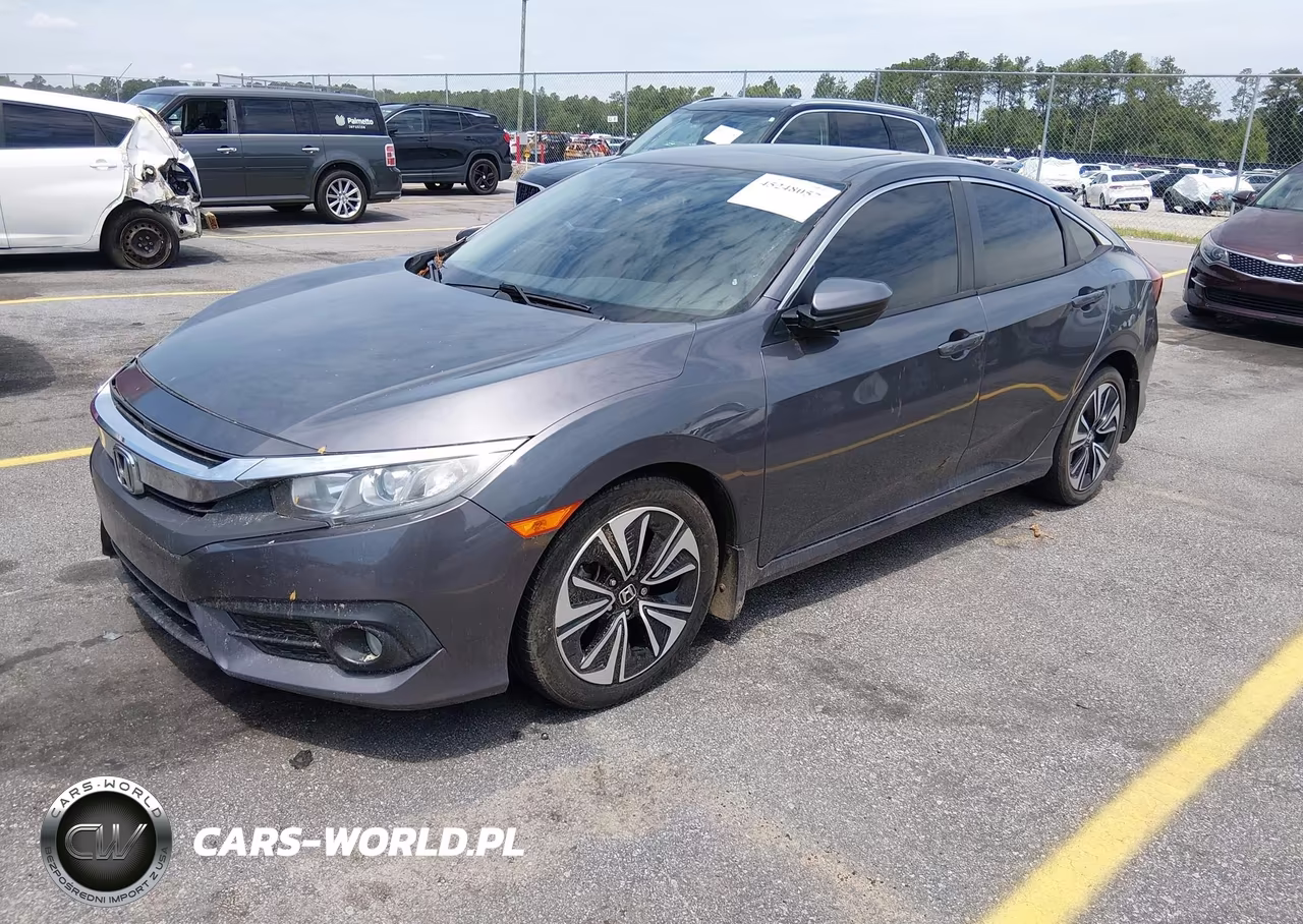 2017 Honda Civic Ex-T VIN:2HGFC1F31HH659674 - 2