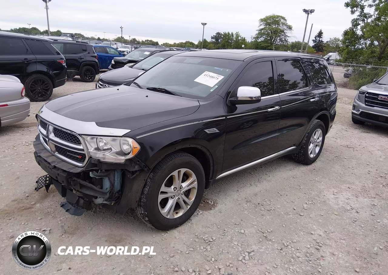 2013 Dodge Durango Sxt VIN:1C4RDHAG6DC694896 - 2