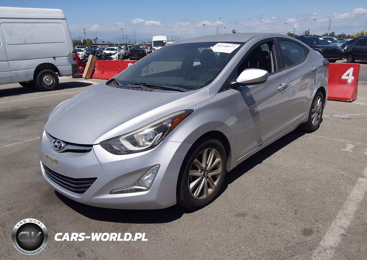 2015 Hyundai Elantra Se VIN:KMHDH4AE2FU240207 - 2