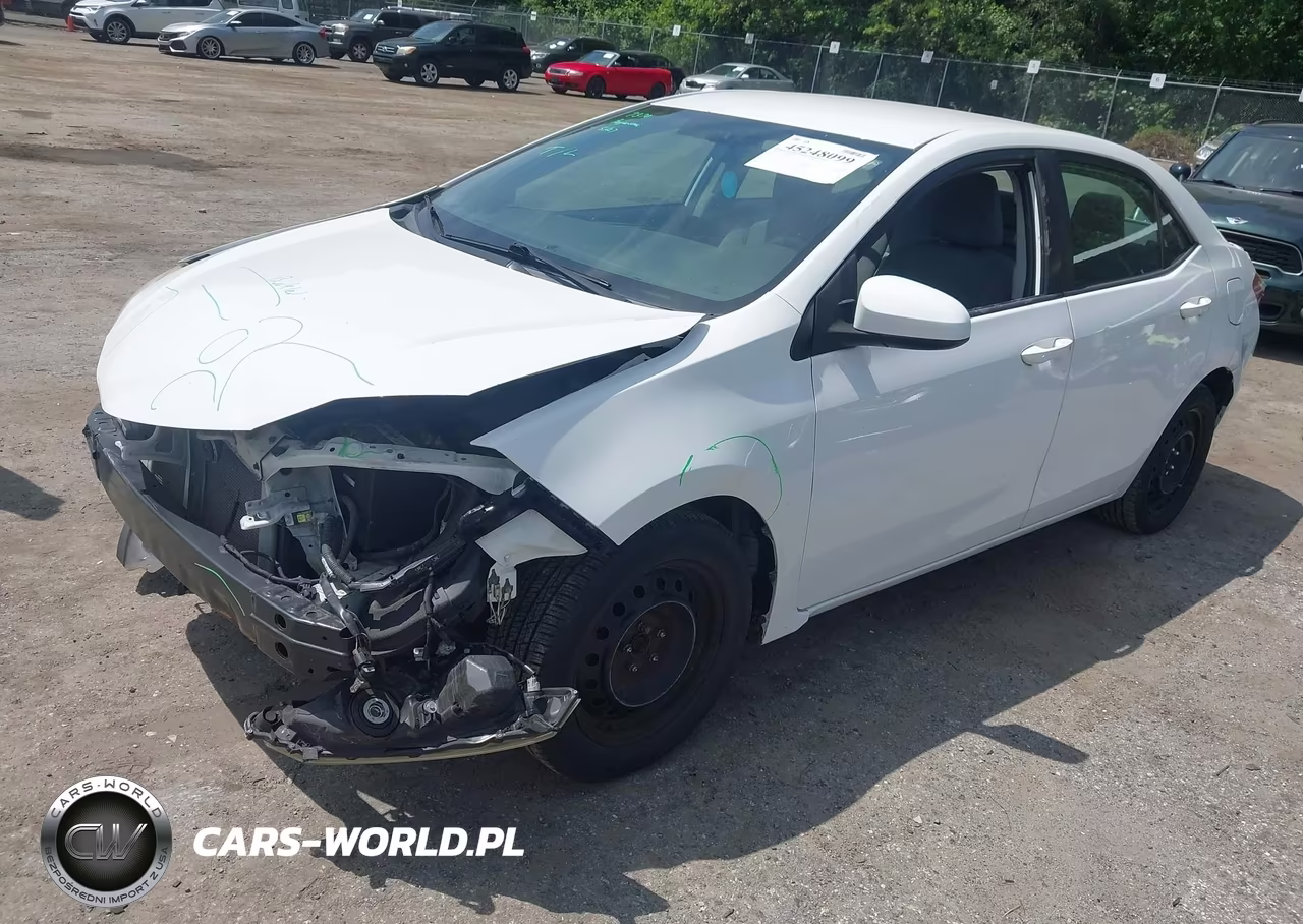 2015 Toyota Corolla Le VIN:2T1BURHE3FC238862 - 2