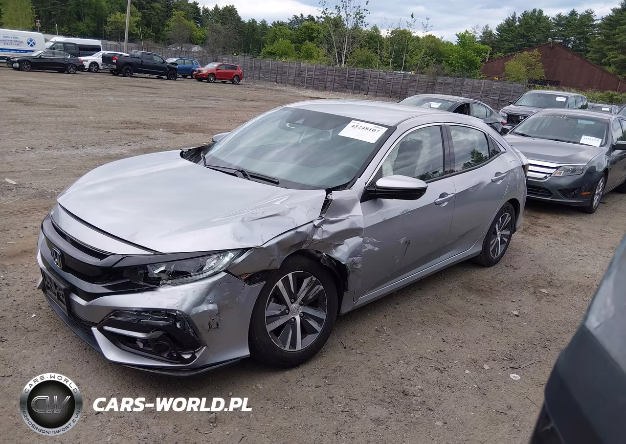 2020 Honda Civic Lx VIN:SHHFK7H39LU212105 - 2