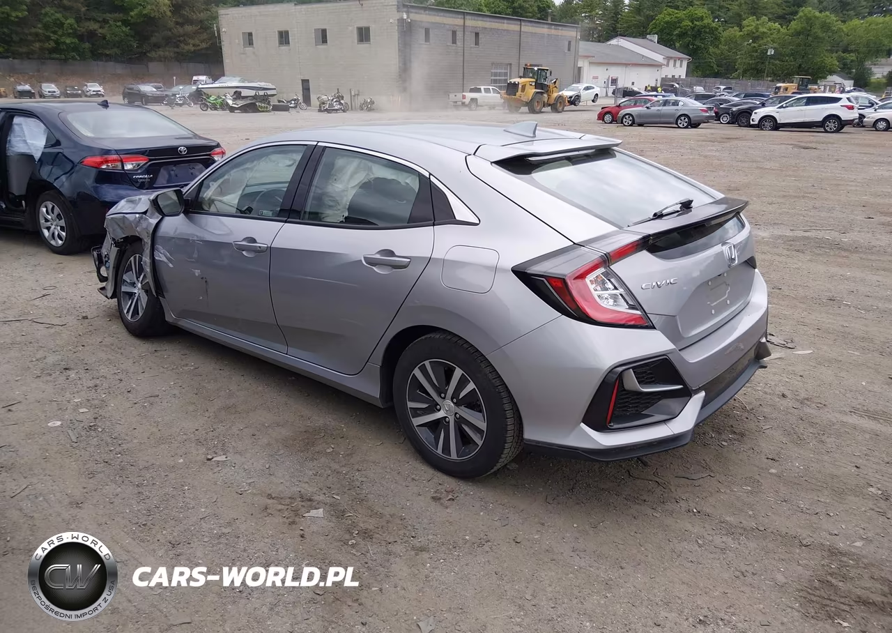 2020 Honda Civic Lx VIN:SHHFK7H39LU212105 - 3
