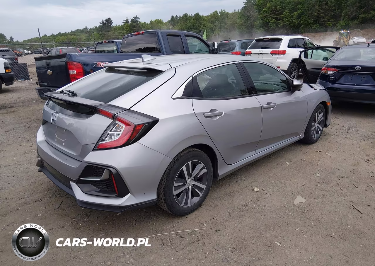 2020 Honda Civic Lx VIN:SHHFK7H39LU212105 - 4