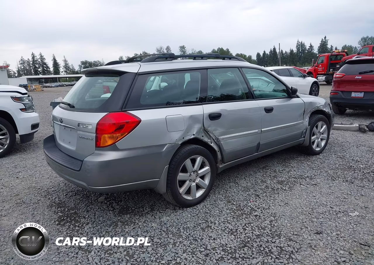 2006 Subaru Outback 2.5I VIN:4S4BP61C367309327 - 4