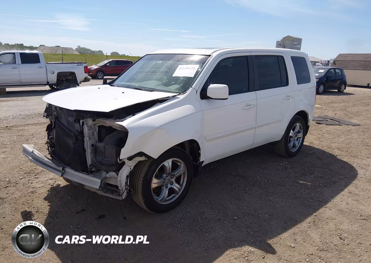 2012 Honda Pilot Ex-L VIN:5FNYF3H5XCB020779 - 2