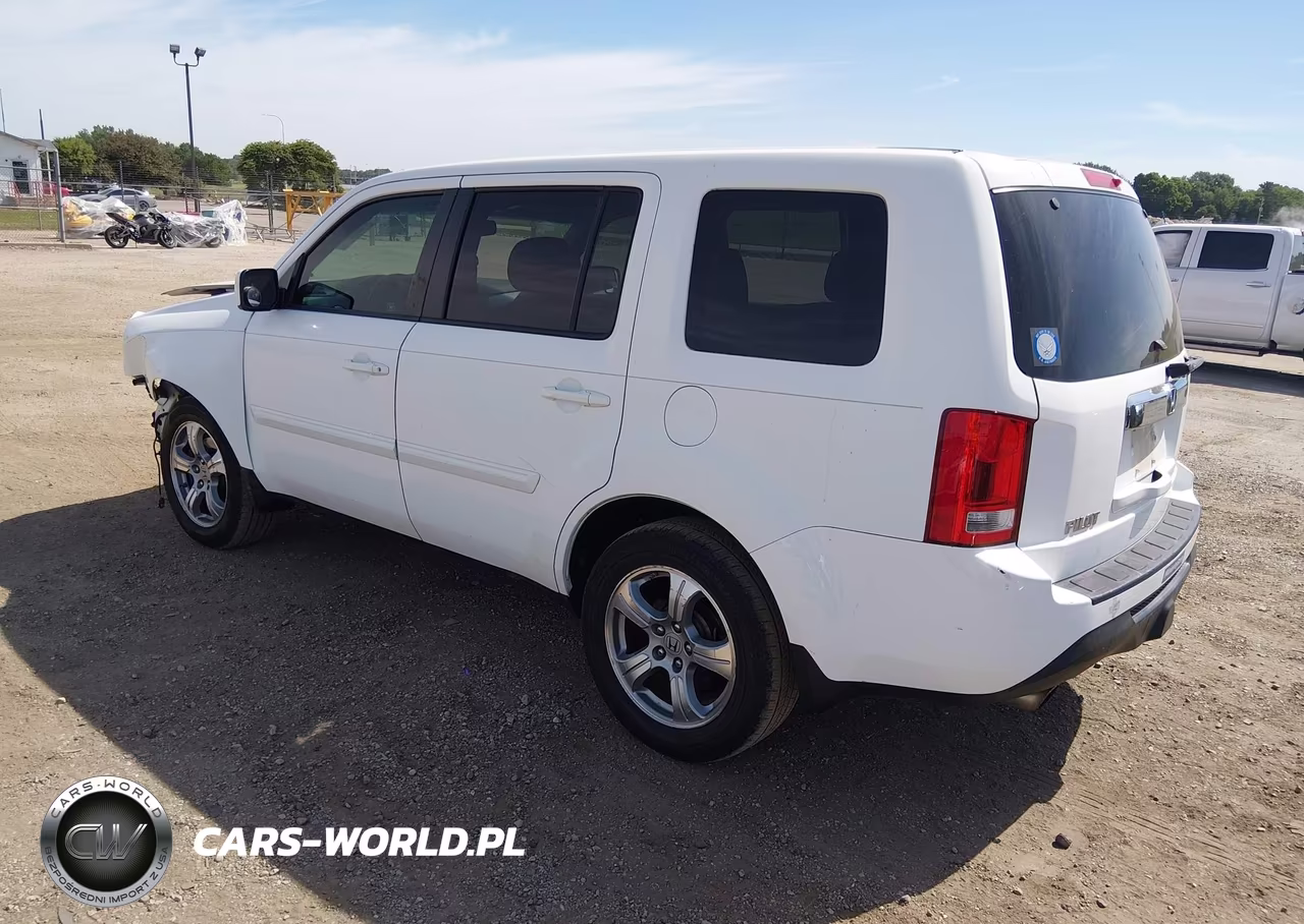 2012 Honda Pilot Ex-L VIN:5FNYF3H5XCB020779 - 3