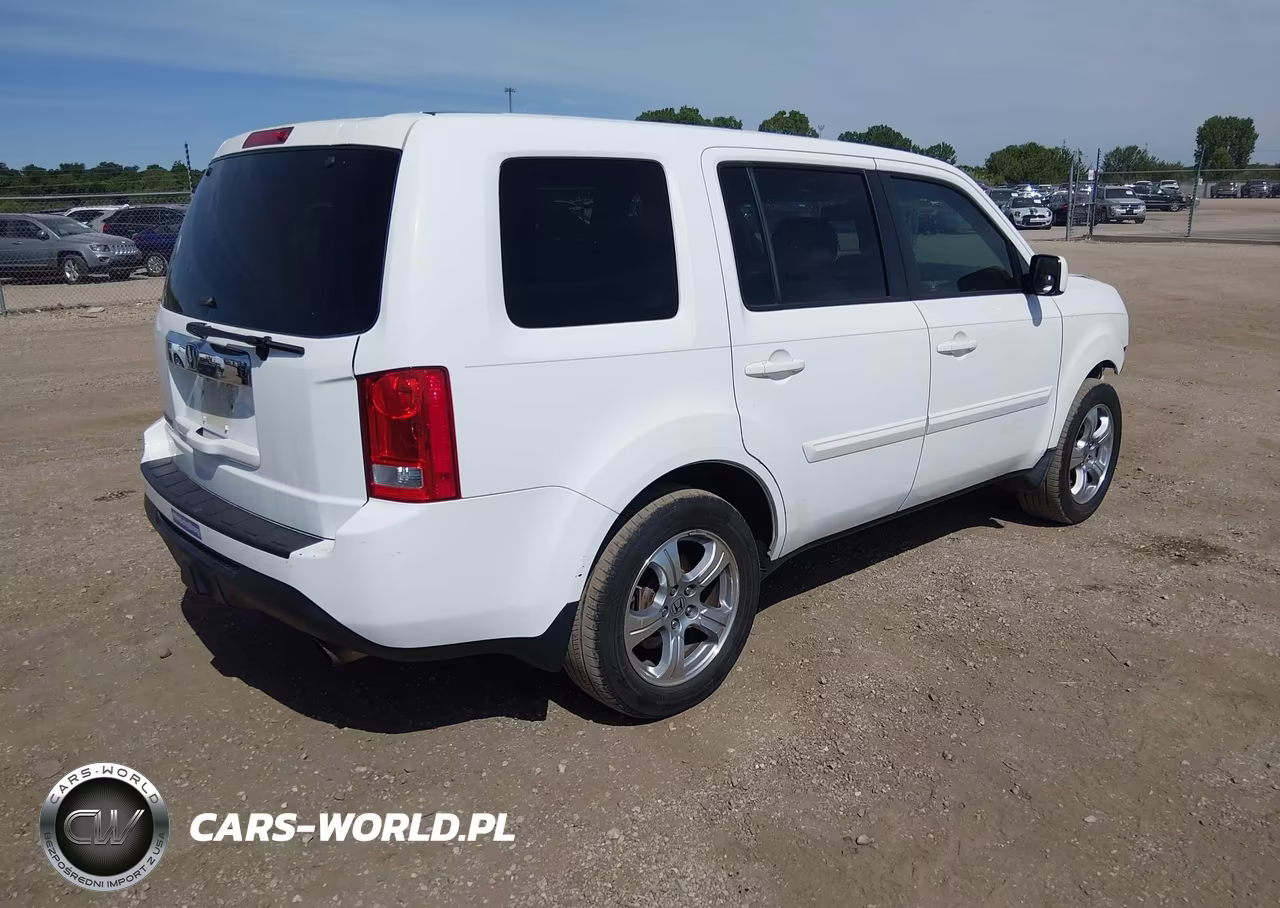 2012 Honda Pilot Ex-L VIN:5FNYF3H5XCB020779 - 4