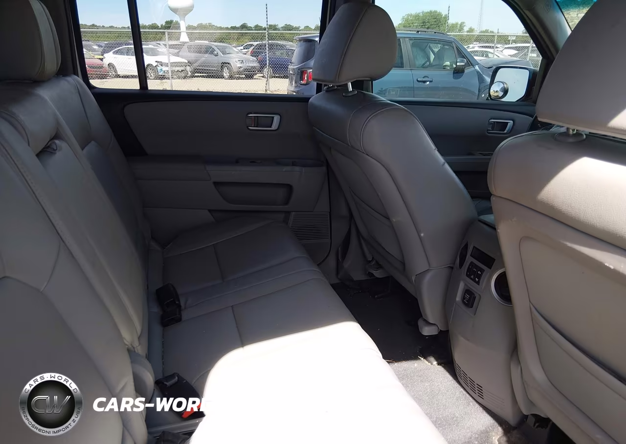 2012 Honda Pilot Ex-L VIN:5FNYF3H5XCB020779 - 8