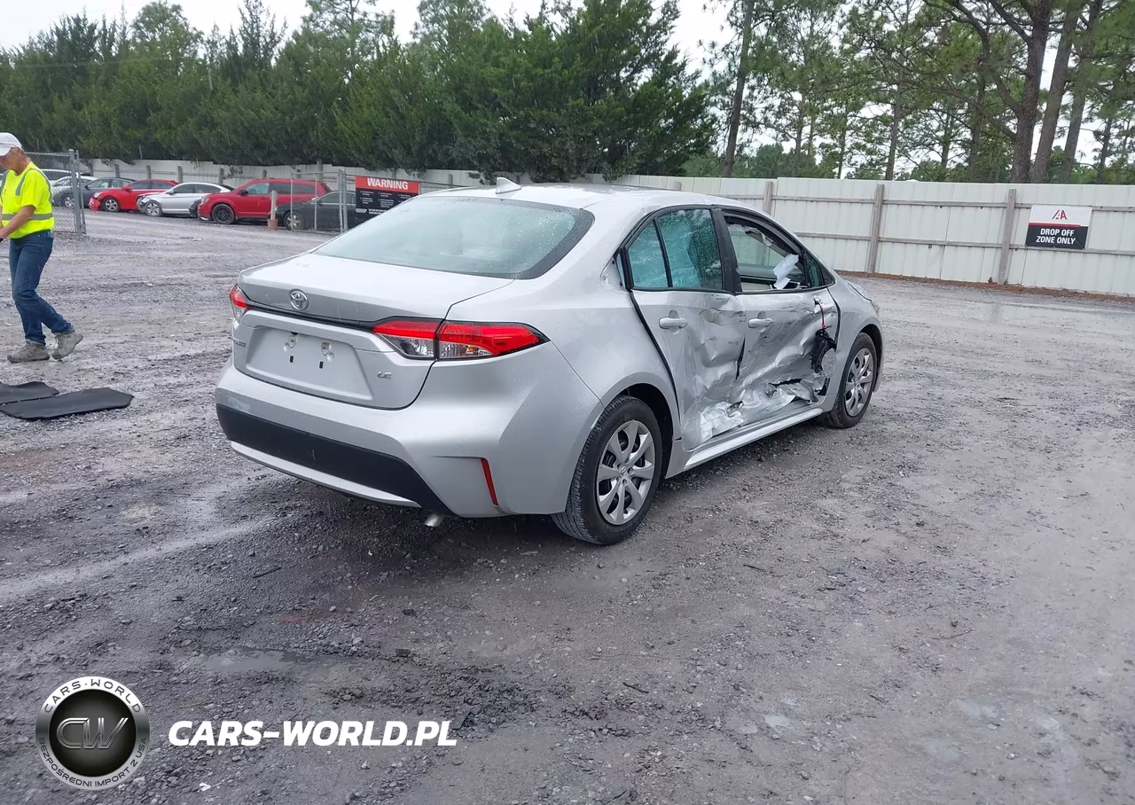 2021 Toyota Corolla Le VIN:5YFEPMAE6MP148913 - 4