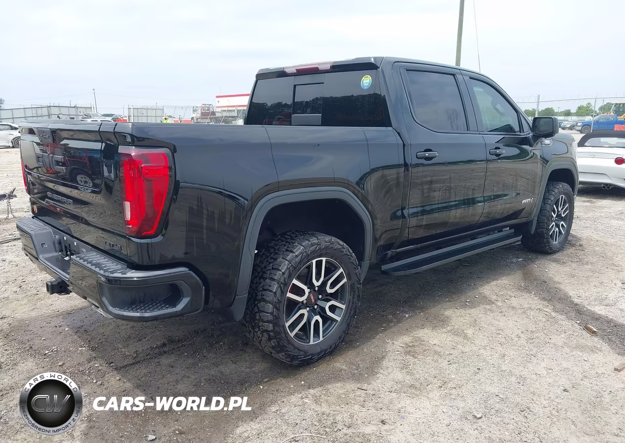 2021 GMC Sierra 1500 4Wd Short Box At4 VIN:3GTU9EET0MG363245 - 4