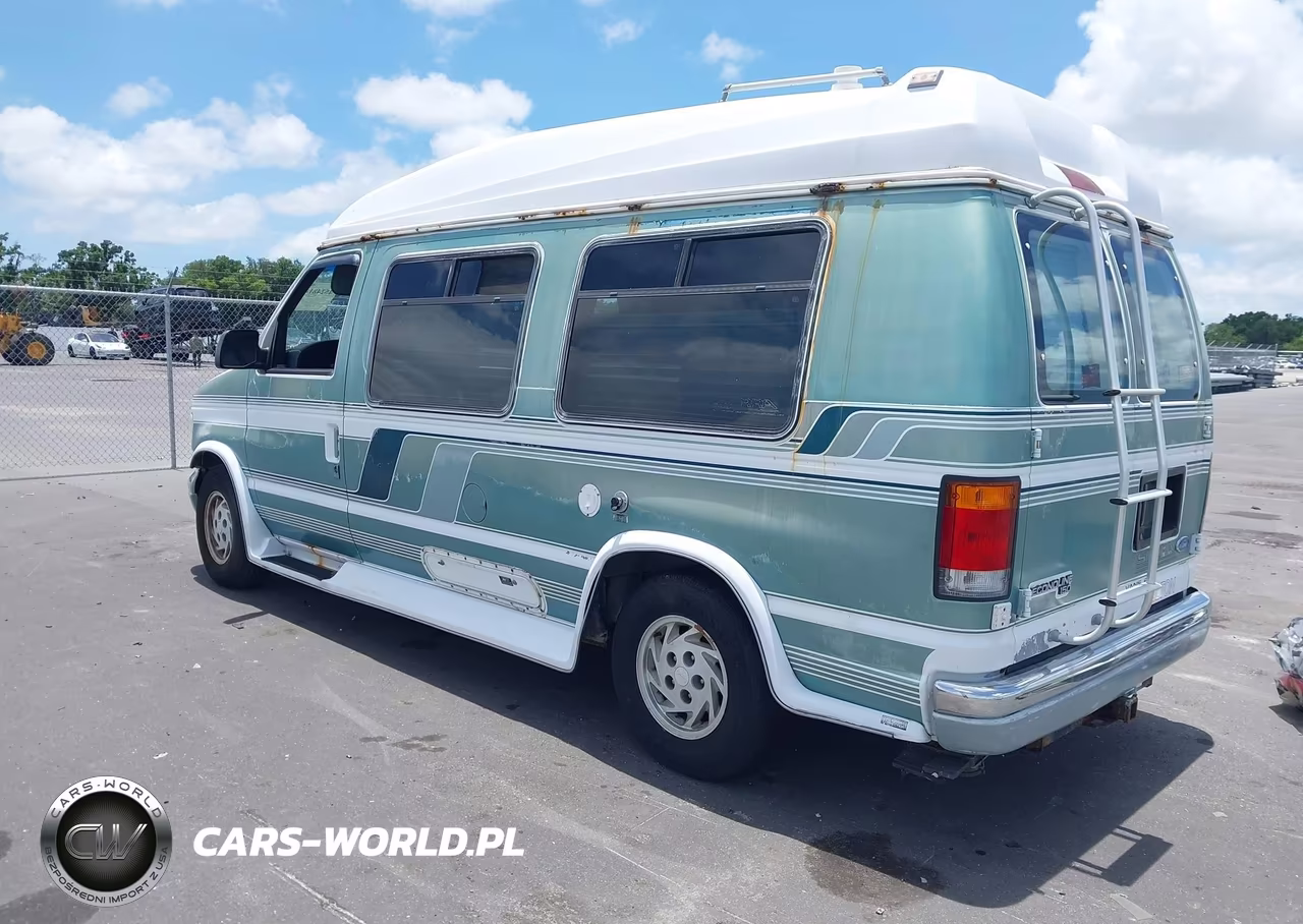 1993 Ford Econoline E150 Van VIN:1FDEE14H5PHB54417 - 3