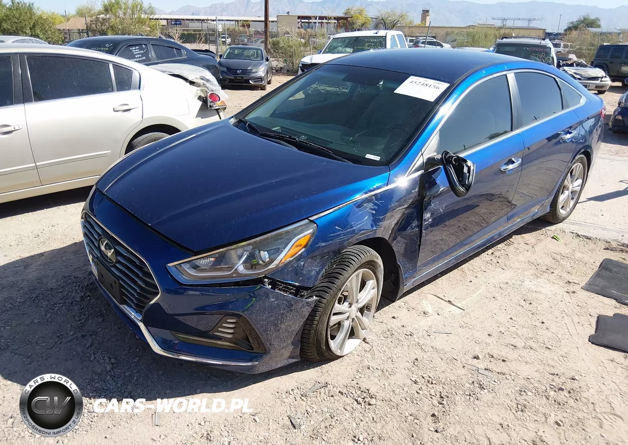 2018 Hyundai Sonata Sel VIN:5NPE34AFXJH622780 - 2