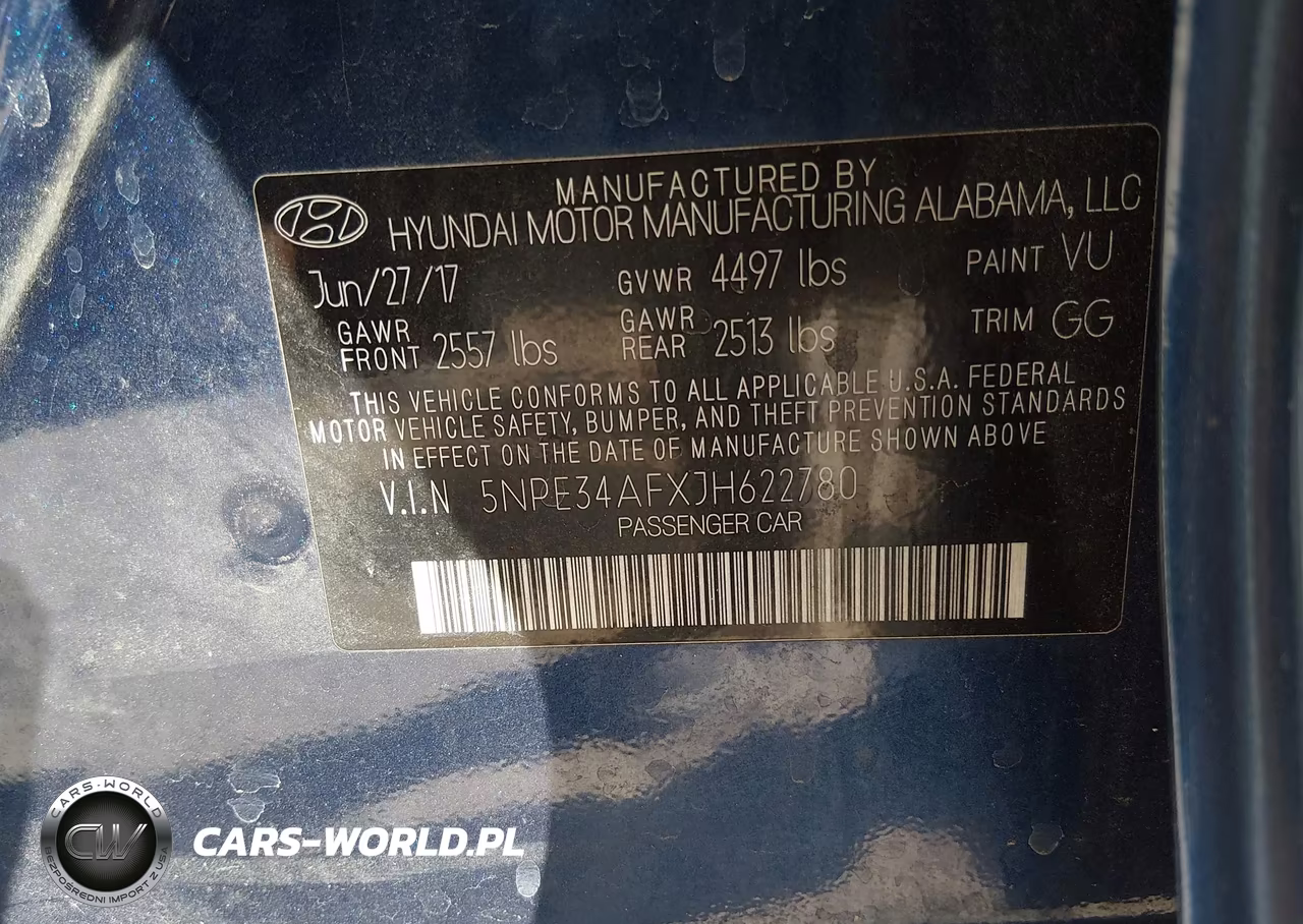 2018 Hyundai Sonata Sel VIN:5NPE34AFXJH622780 - 9