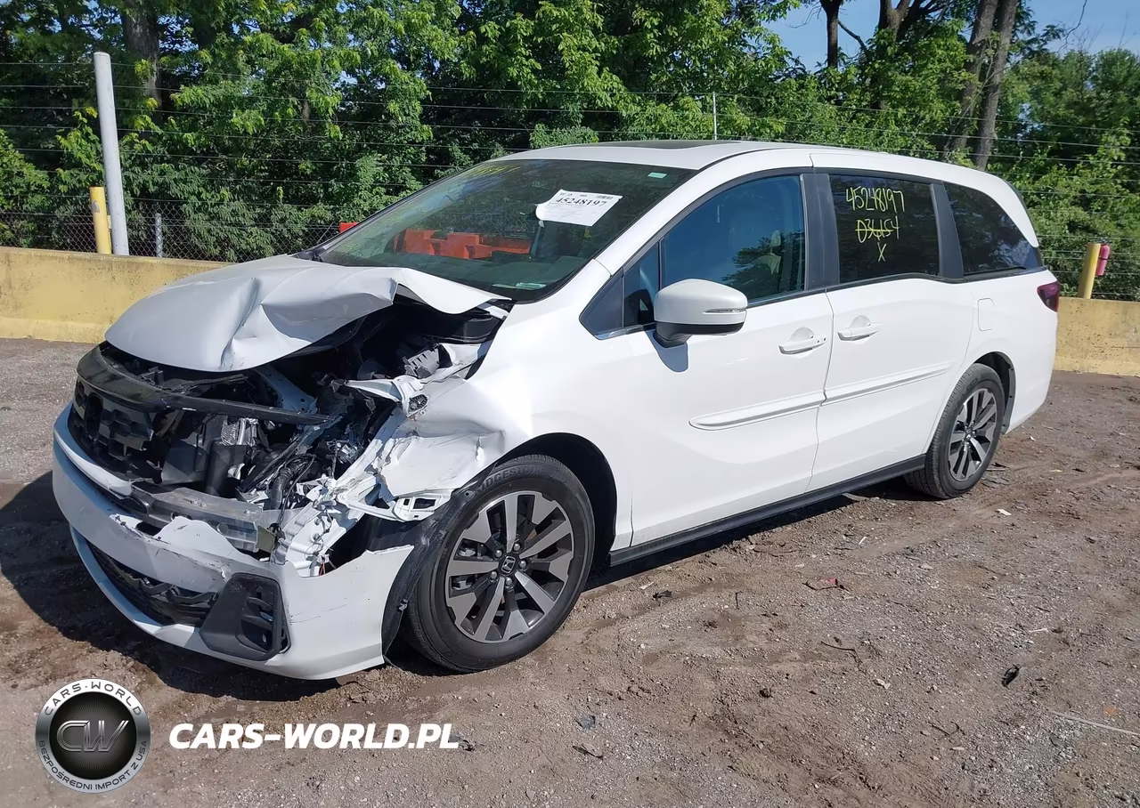 2025 Honda Odyssey Ex-L VIN:5FNRL6H69SB036154 - 2
