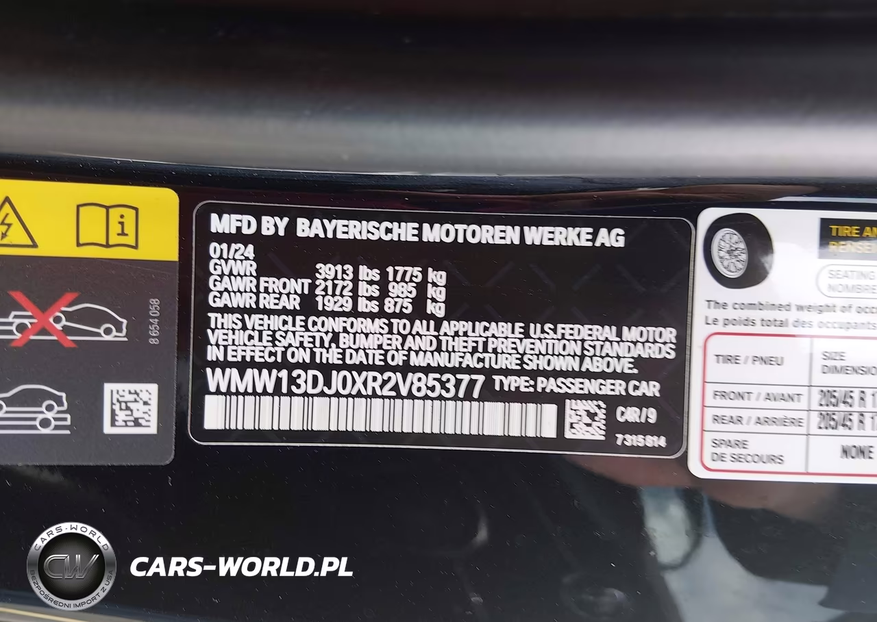2024 Mini Se Hardtop Cooper VIN:WMW13DJ0XR2V85377 - 9