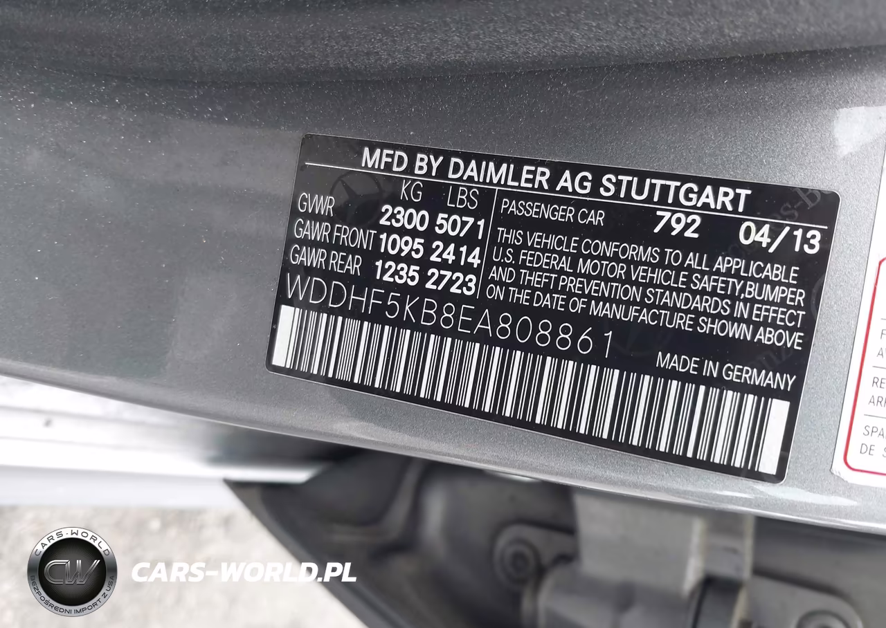2014 Mercedes-Benz E 350 VIN:WDDHF5KB8EA808861 - 9