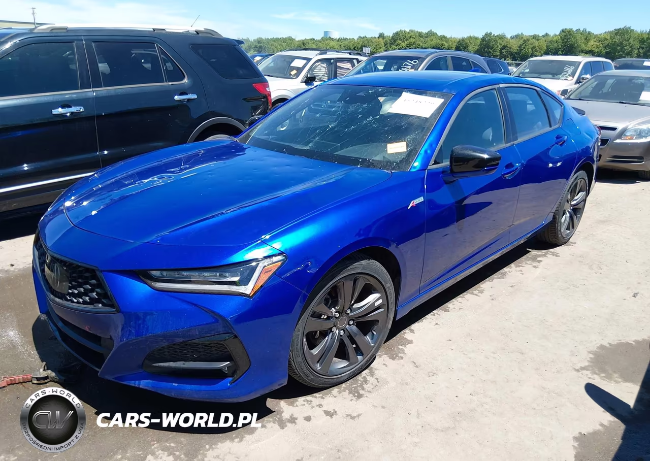 2021 Acura Tlx A-Spec Package VIN:19UUB6F59MA006849 - 2