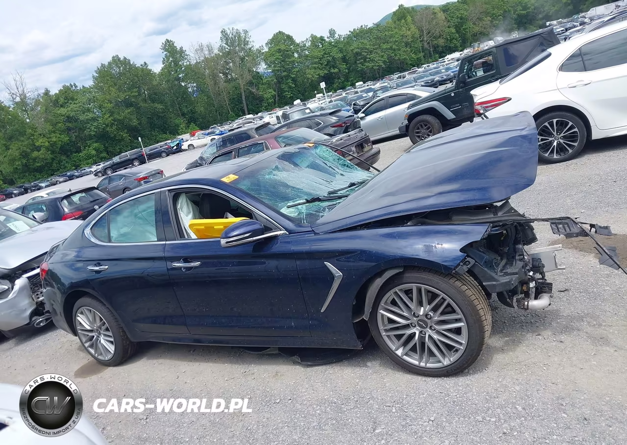 2021 Genesis G70 2.0T Awd VIN:KMTG64LA6MU075195 - 13