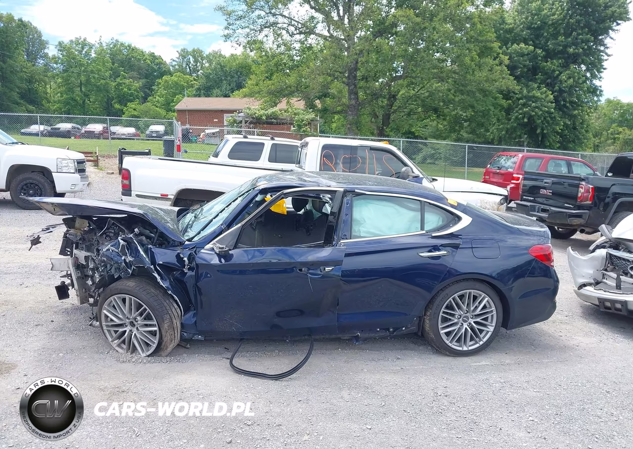 2021 Genesis G70 2.0T Awd VIN:KMTG64LA6MU075195 - 14