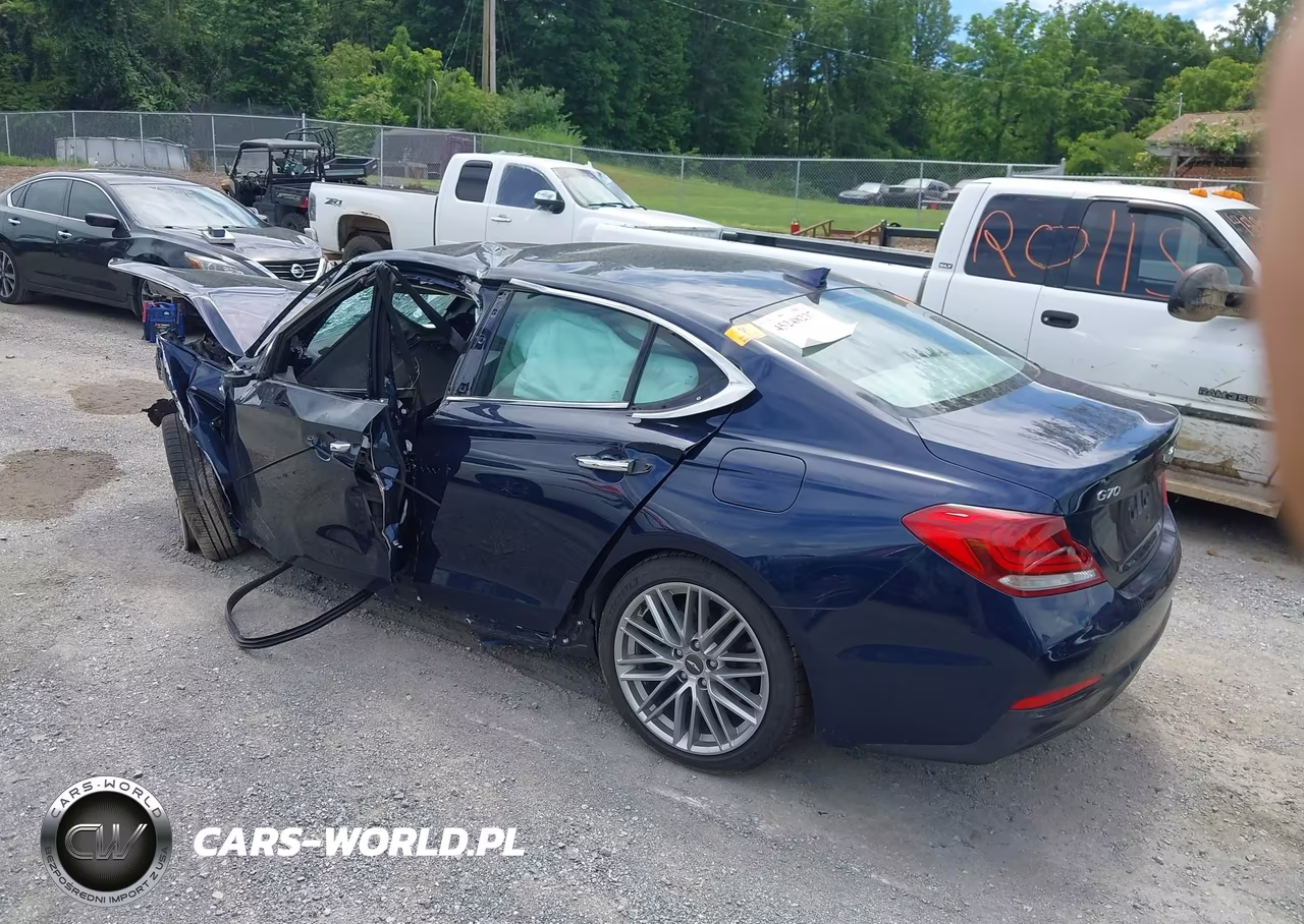 2021 Genesis G70 2.0T Awd VIN:KMTG64LA6MU075195 - 3