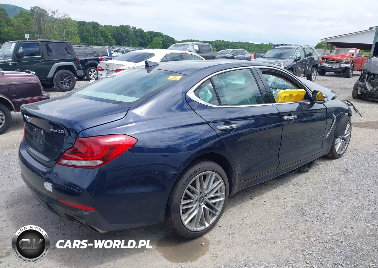 2021 Genesis G70 2.0T Awd VIN:KMTG64LA6MU075195 - 4