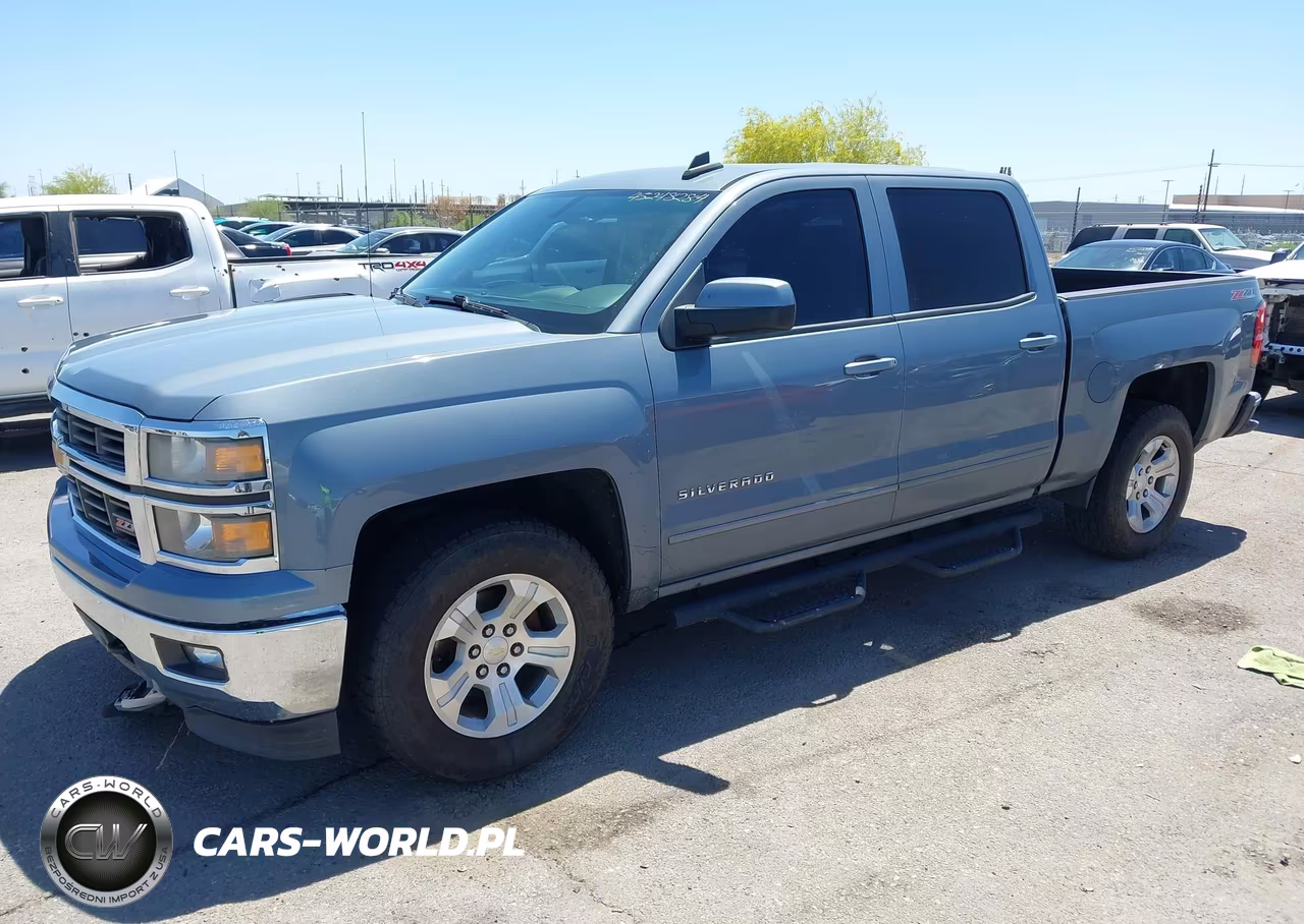 2015 Chevrolet Silverado 1500 2Lt VIN:3GCUKREC0FG494383 - 2