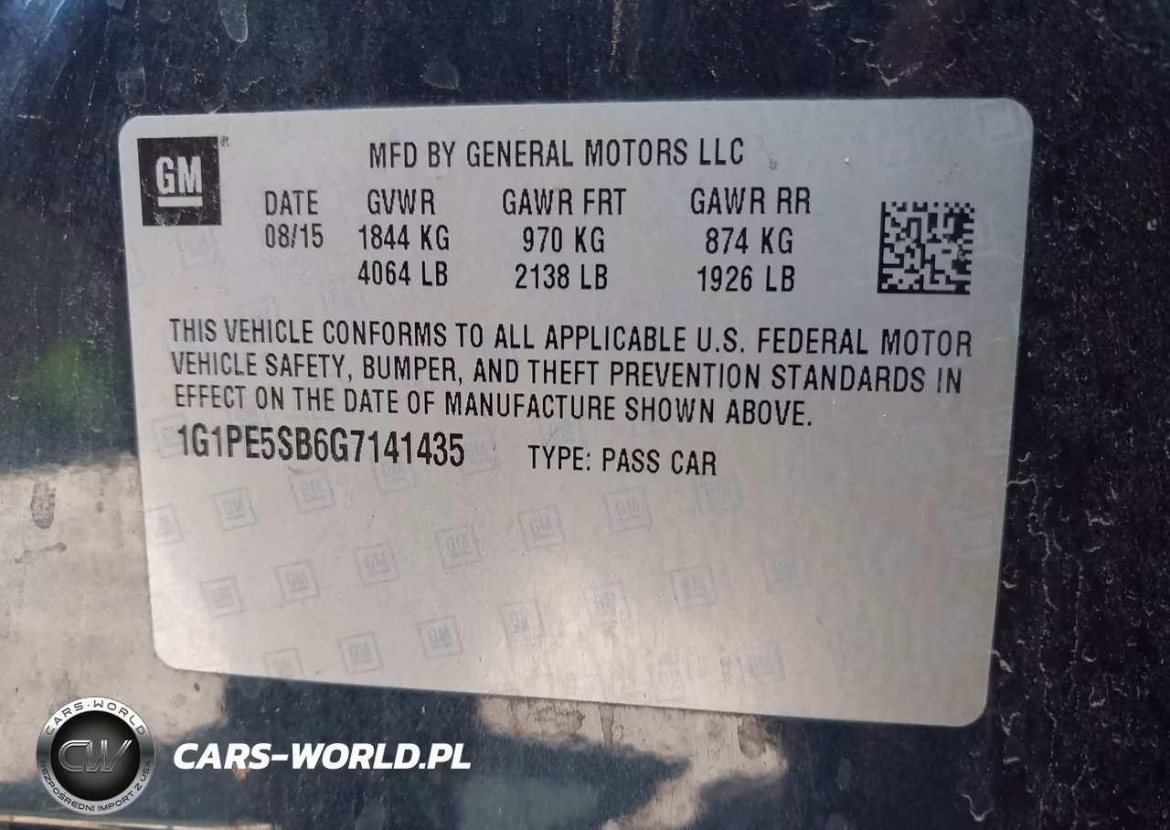 2016 Chevrolet Cruze Limited 1Lt Auto VIN:1G1PE5SB6G7141435 - 9