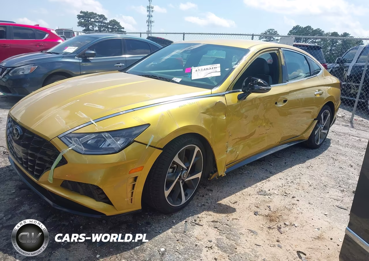 2021 Hyundai Sonata Sel Plus VIN:5NPEJ4J24MH088621 - 2