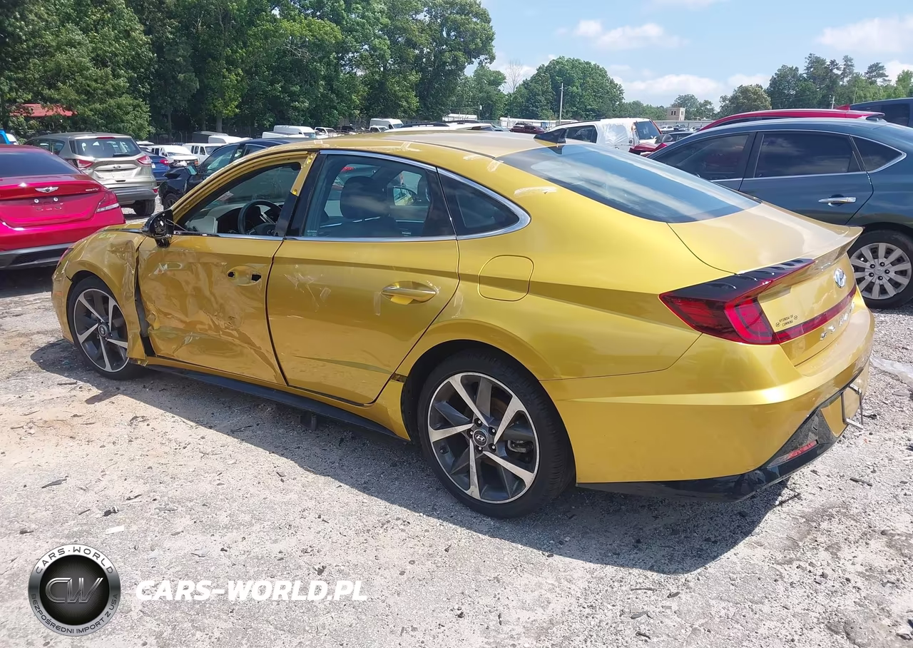 2021 Hyundai Sonata Sel Plus VIN:5NPEJ4J24MH088621 - 3