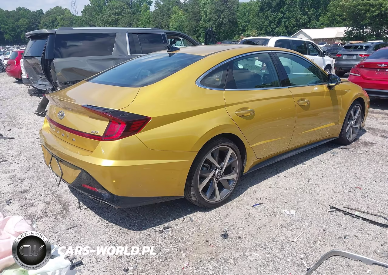 2021 Hyundai Sonata Sel Plus VIN:5NPEJ4J24MH088621 - 4