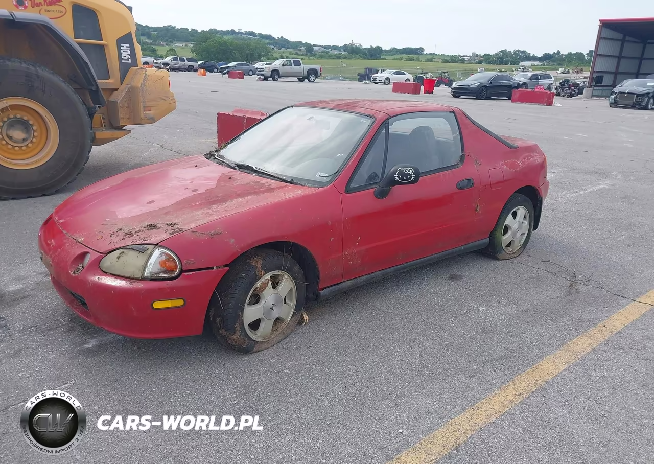 1993 Honda Civic Del Sol Si VIN:JHMEH6169PS010656 - 2