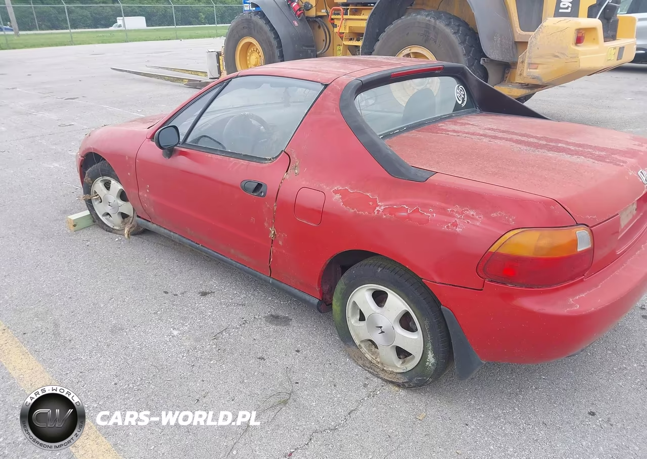1993 Honda Civic Del Sol Si VIN:JHMEH6169PS010656 - 3