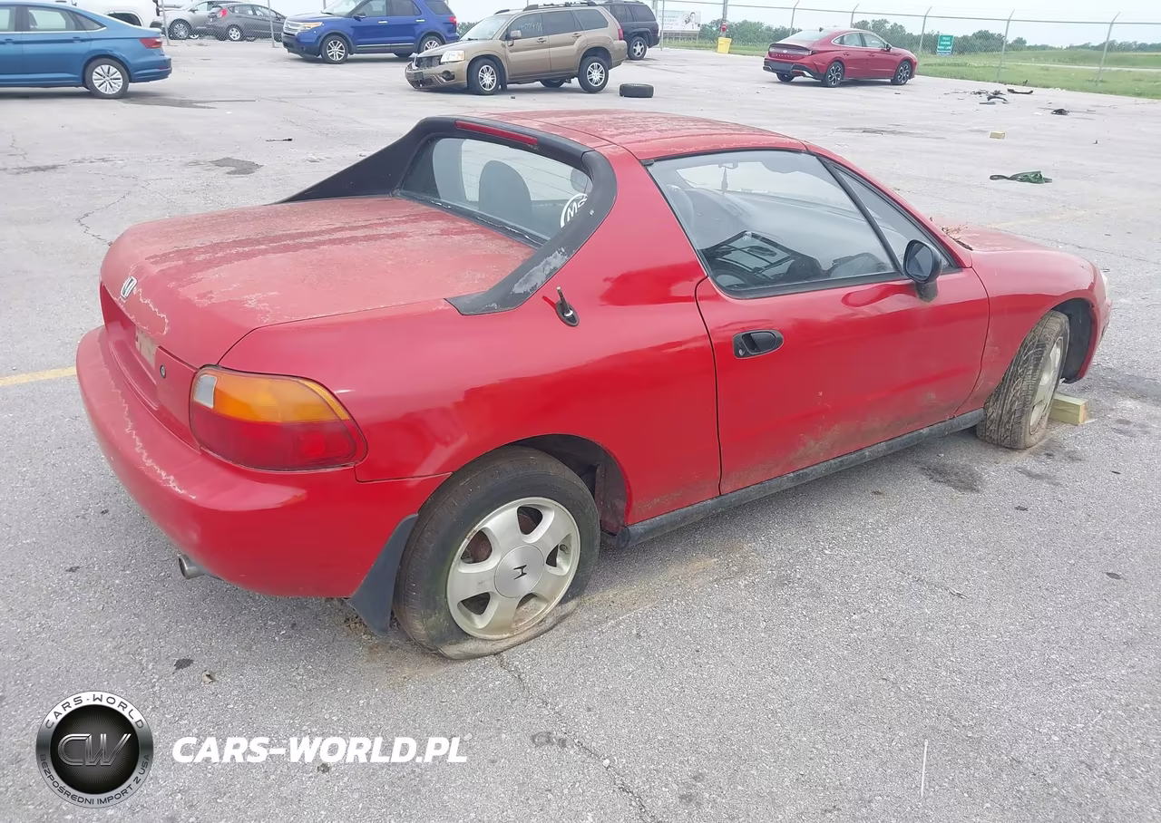 1993 Honda Civic Del Sol Si VIN:JHMEH6169PS010656 - 4