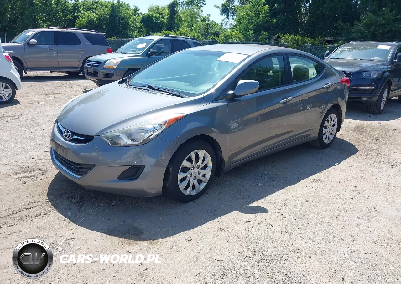 2013 Hyundai Elantra Gls VIN:5NPDH4AE4DH178725 - 2