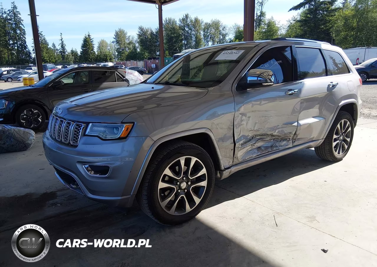 2017 Jeep Grand Cherokee Overland 4X2 VIN:1C4RJECG3HC878199 - 2