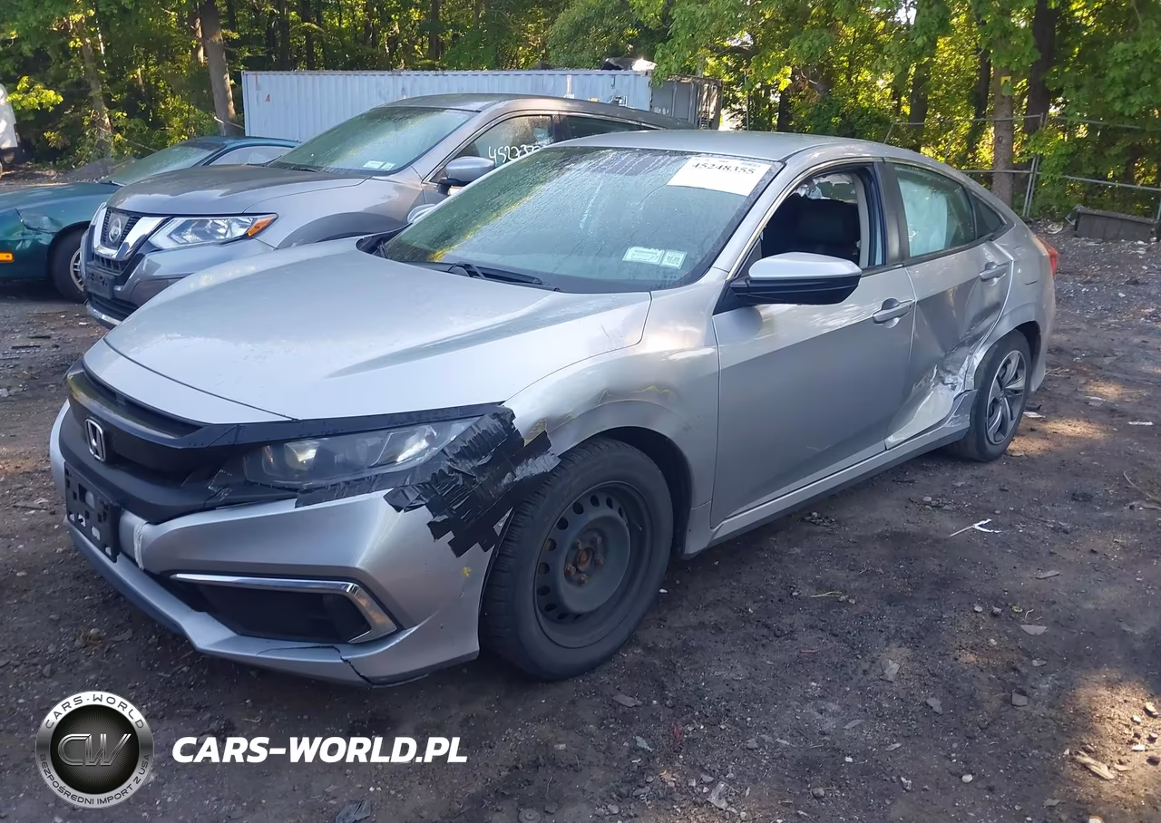 2020 Honda Civic Lx VIN:2HGFC2F64LH600305 - 2