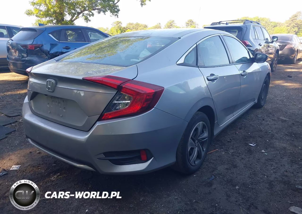 2020 Honda Civic Lx VIN:2HGFC2F64LH600305 - 4
