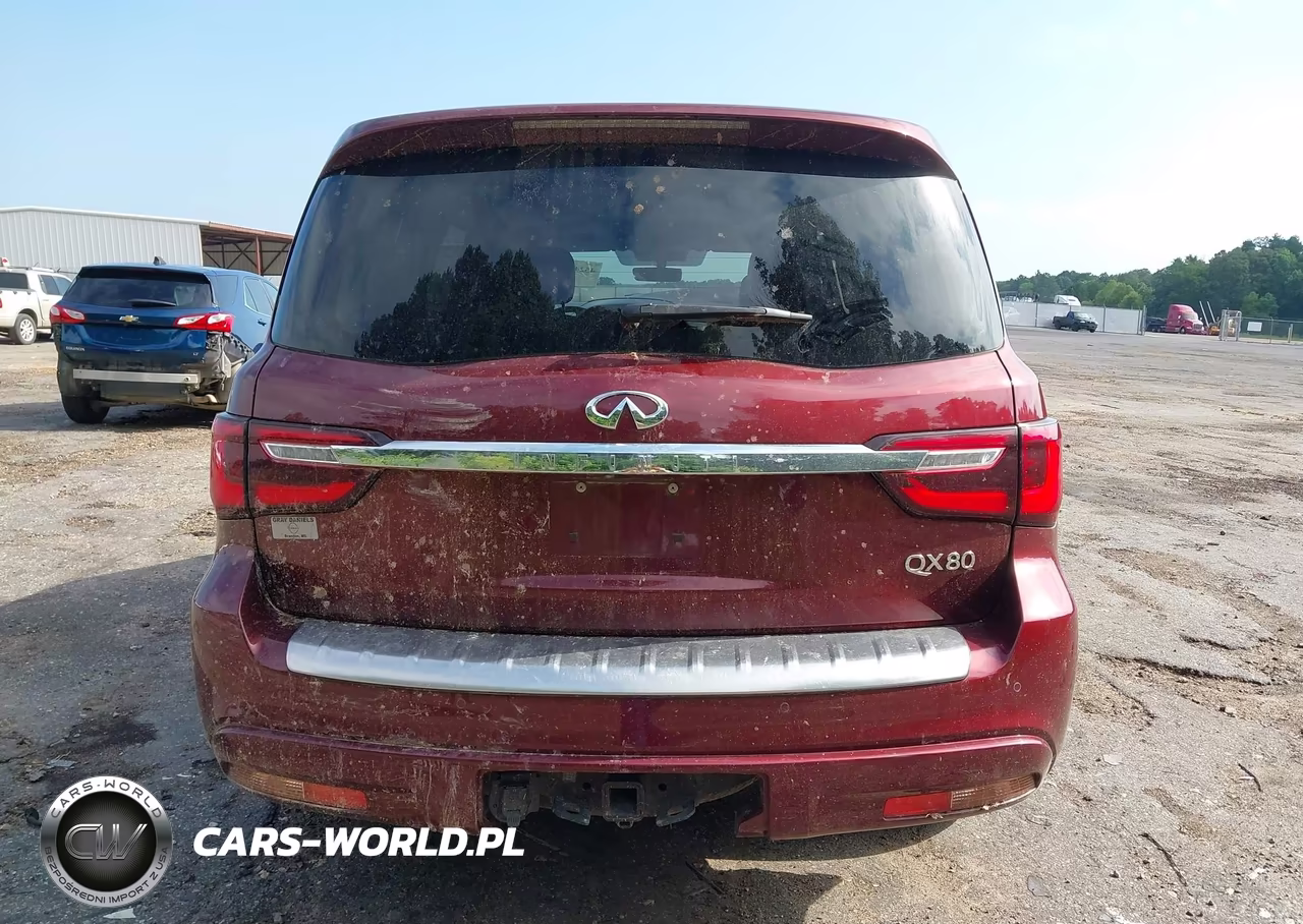 2021 Infiniti Qx80 Luxe VIN:JN8AZ2AF6M9715024 - 17