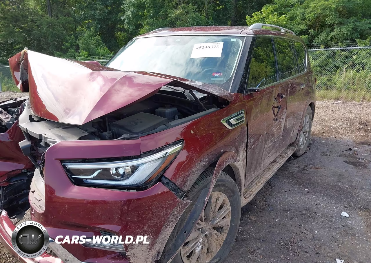 2021 Infiniti Qx80 Luxe VIN:JN8AZ2AF6M9715024 - 18