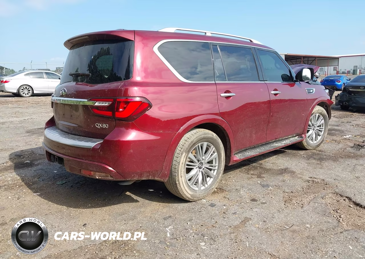 2021 Infiniti Qx80 Luxe VIN:JN8AZ2AF6M9715024 - 4