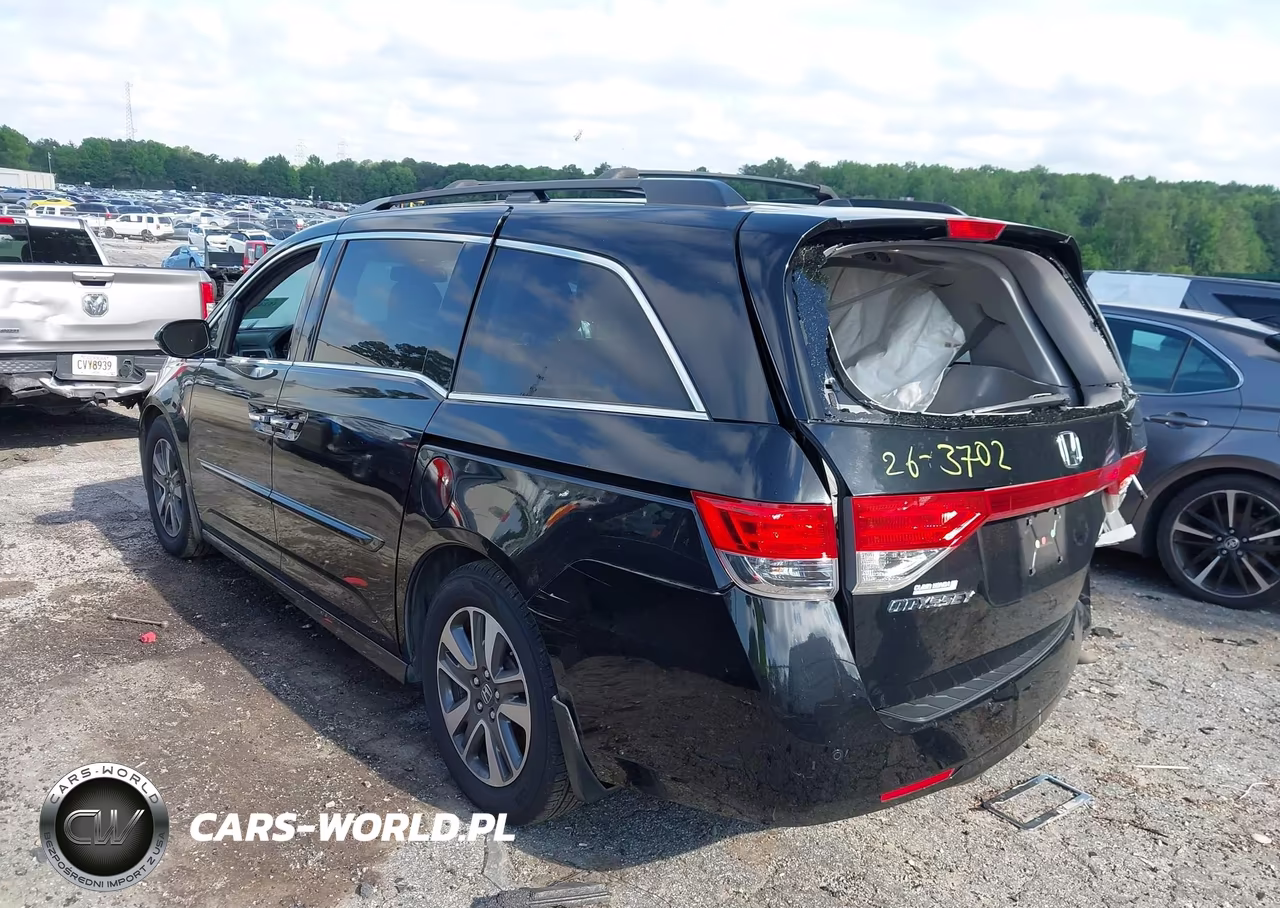 2014 Honda Odyssey Touring-Touring Elite VIN:5FNRL5H94EB042890 - 3