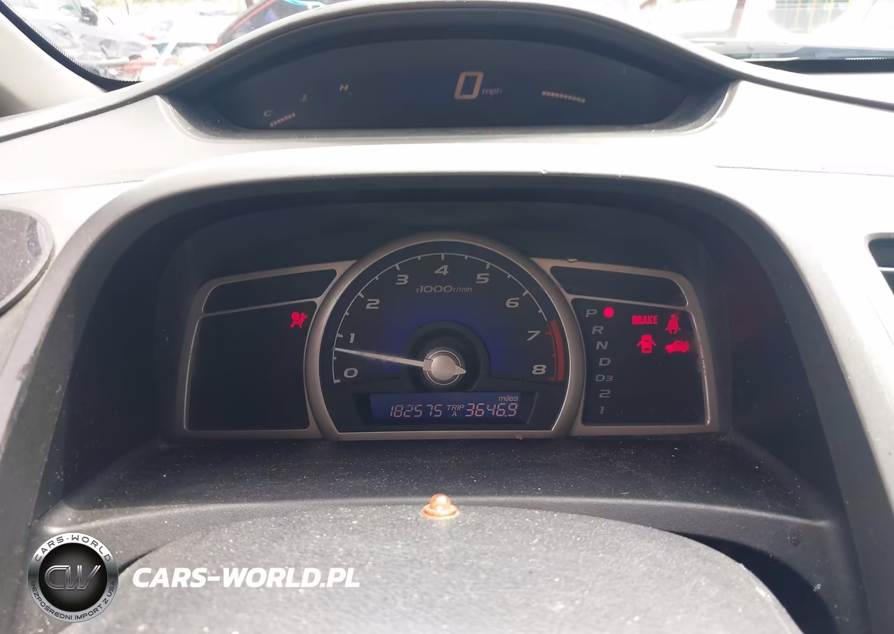 2008 Honda Civic Lx VIN:1HGFA16518L019040 - 7