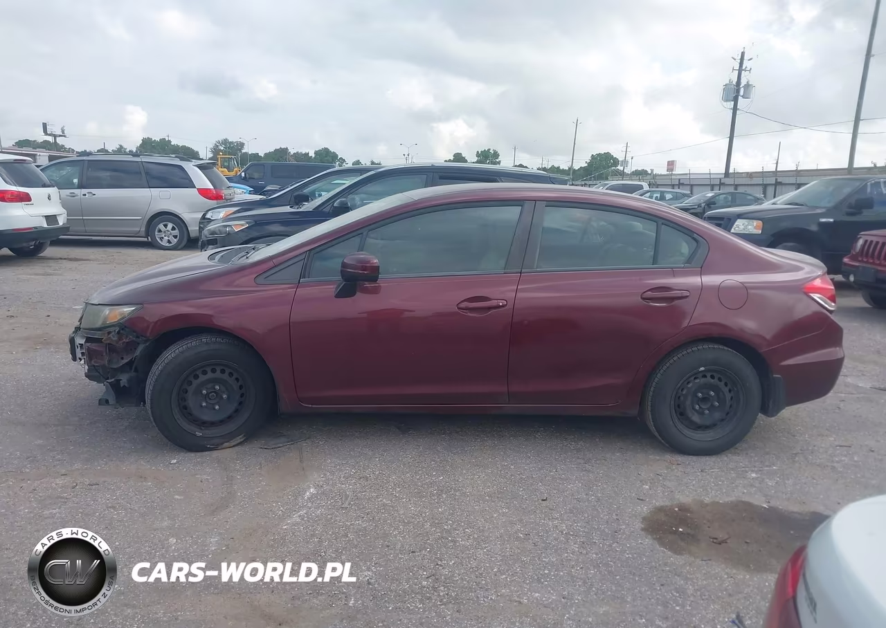 2014 Honda Civic Lx VIN:19XFB2F5XEE208727 - 15