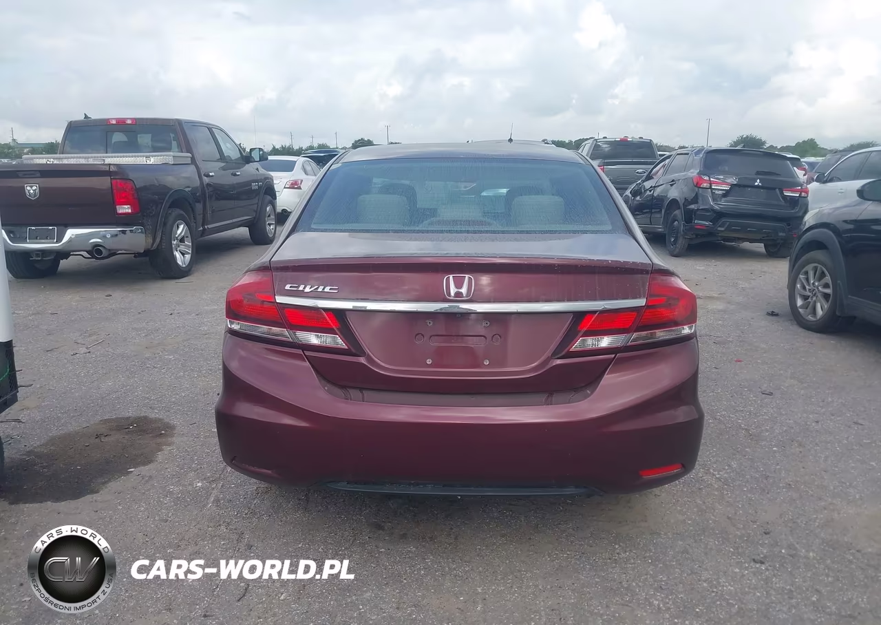 2014 Honda Civic Lx VIN:19XFB2F5XEE208727 - 17
