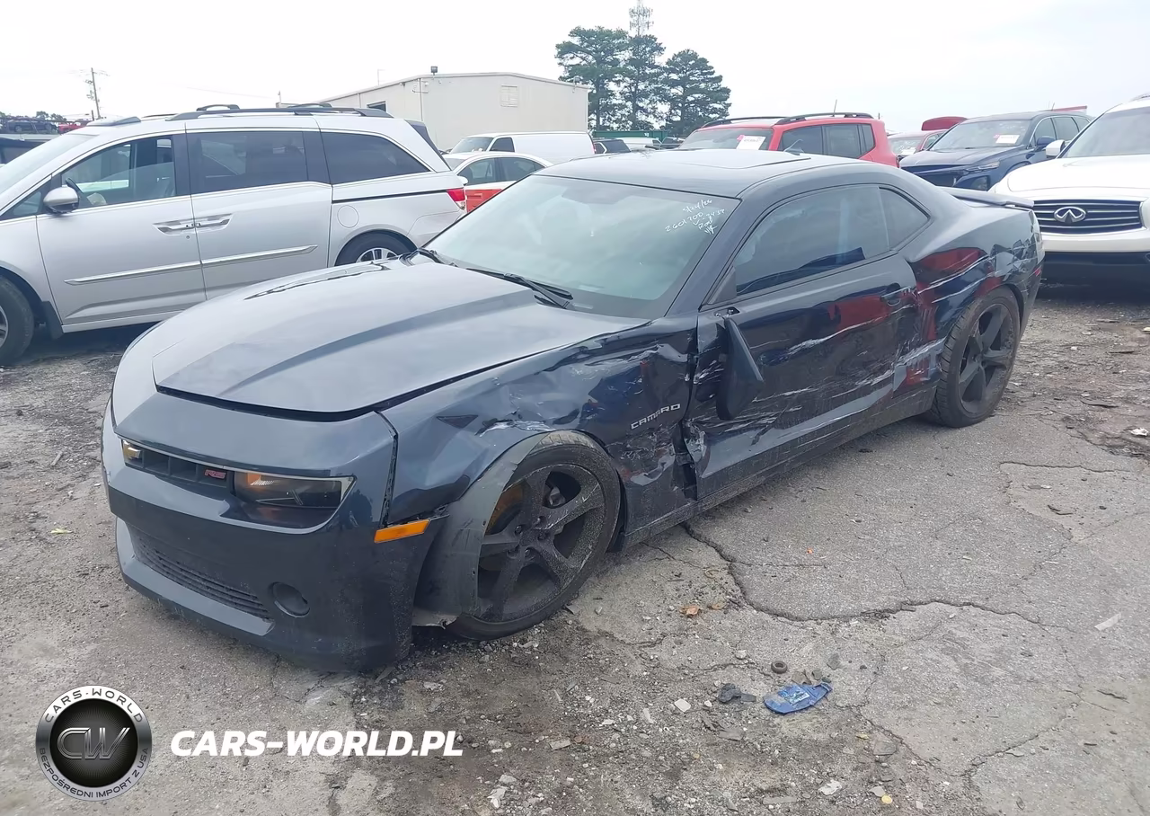 2014 Chevrolet Camaro 2Lt VIN:2G1FC1E33E9193437 - 2