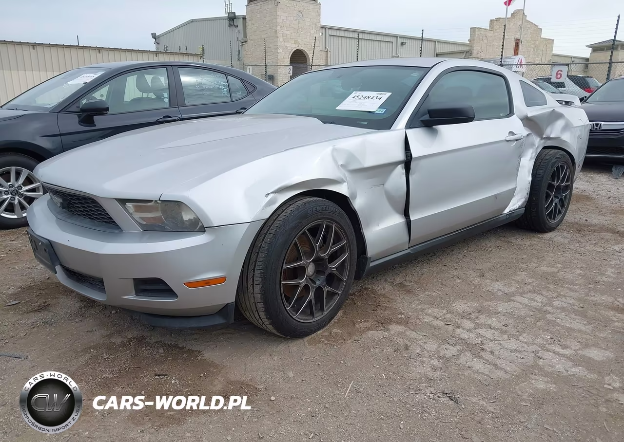2012 Ford Mustang V6 VIN:1ZVBP8AM4C5267828 - 2