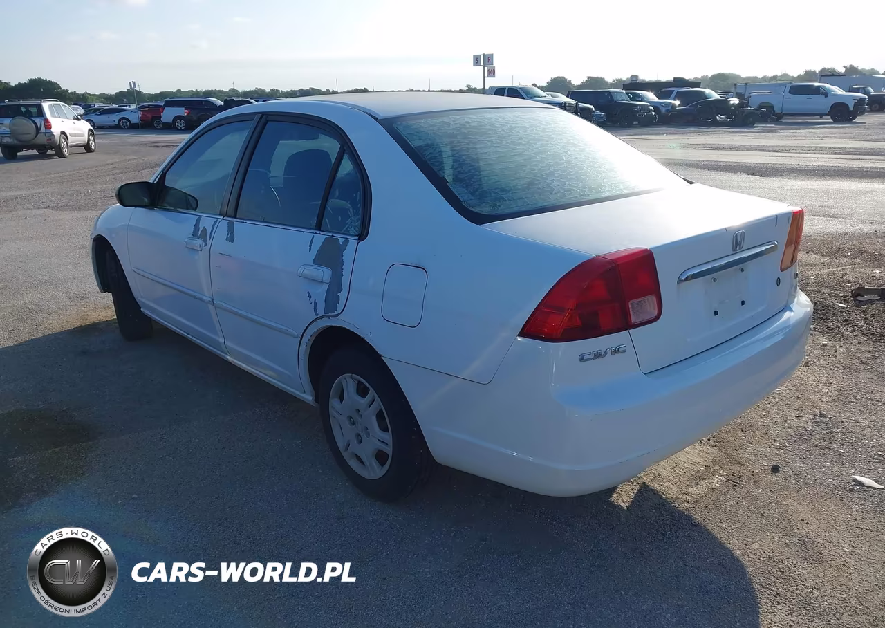 2002 Honda Civic Lx VIN:2HGES16592H570393 - 3