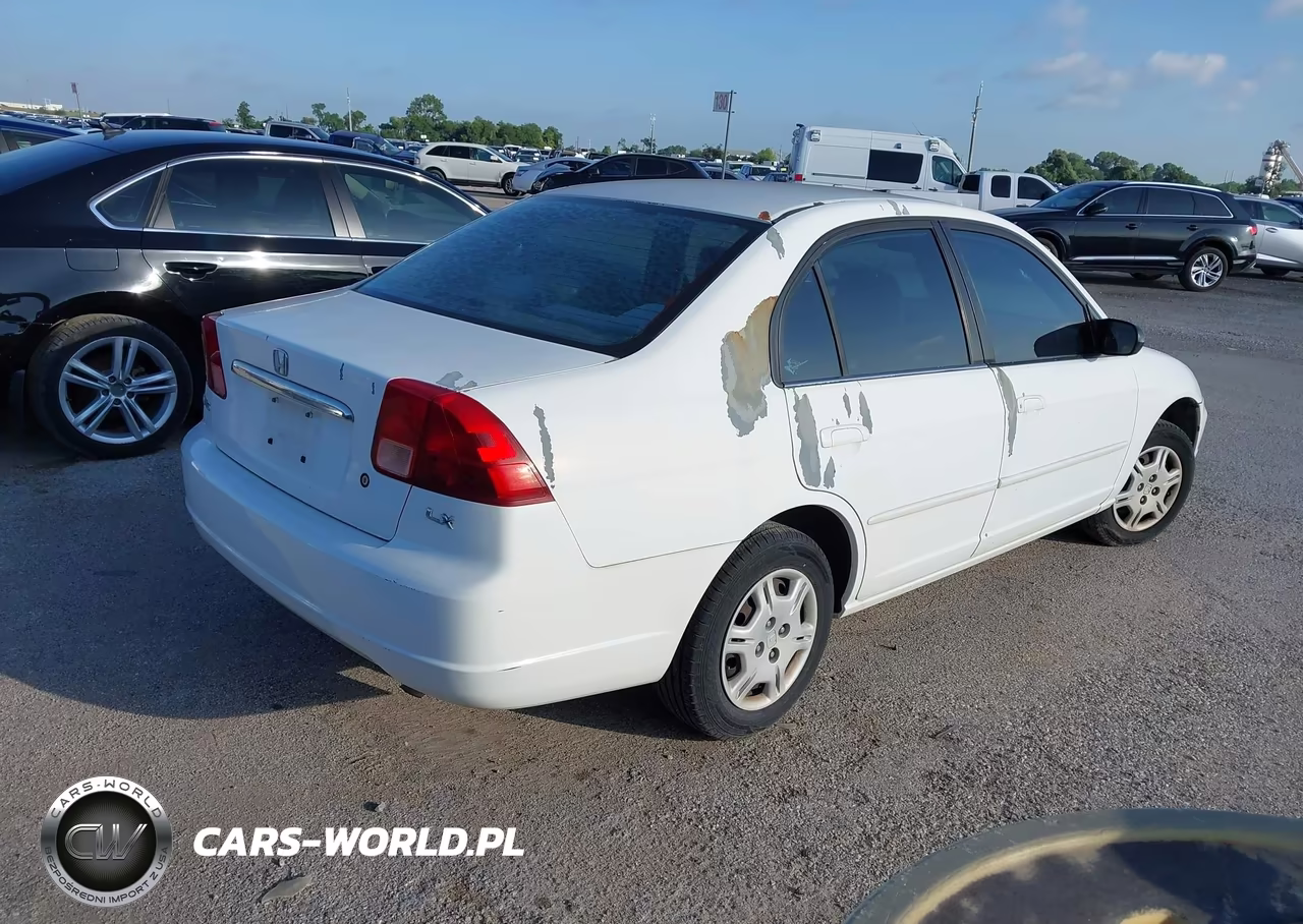2002 Honda Civic Lx VIN:2HGES16592H570393 - 4