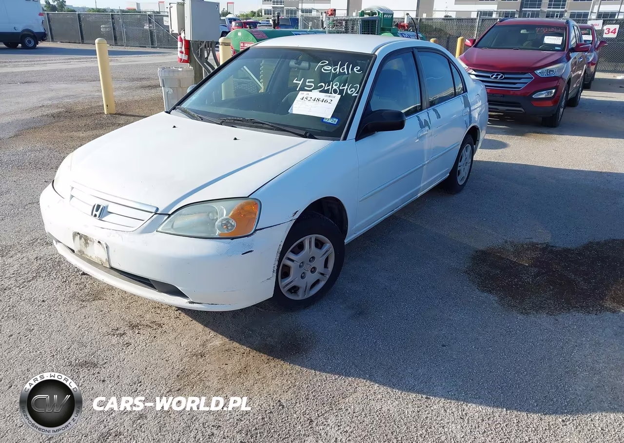 2002 Honda Civic Lx VIN:2HGES16592H570393 - 6