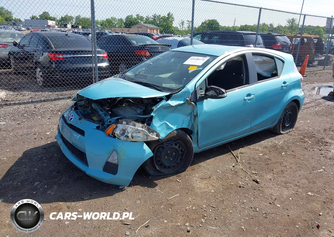 2012 Toyota Prius C Two VIN:JTDKDTB39C1009591 - 2